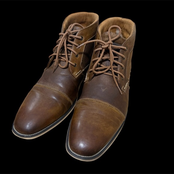 Steve Madden Jotter Men\'s Boots  Dark Tan Size 12
The Steve Madden Jotter main image 9